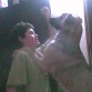 mulu y yo enseñandole a saltar 